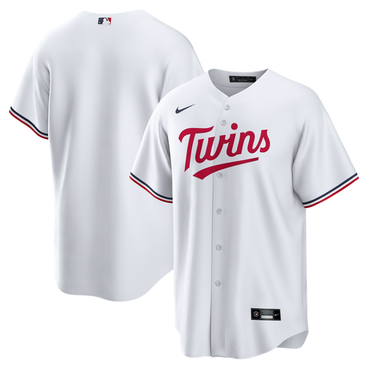 Minnesota Twins White Home Big & Tall Replica Baseball Jersey