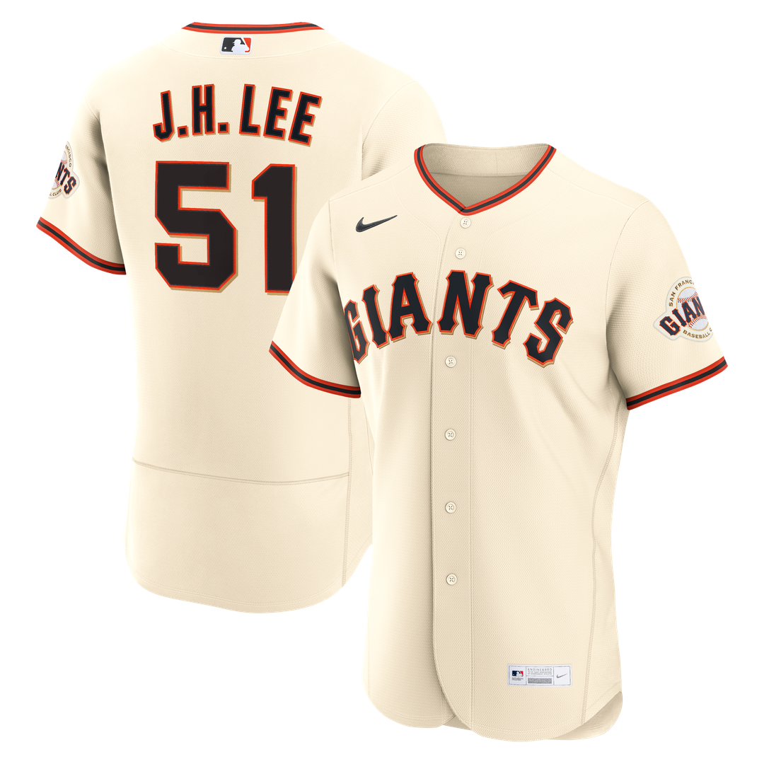 San Francisco Giants Jung Hoo Lee Cream Home Authentic Baseball Jersey