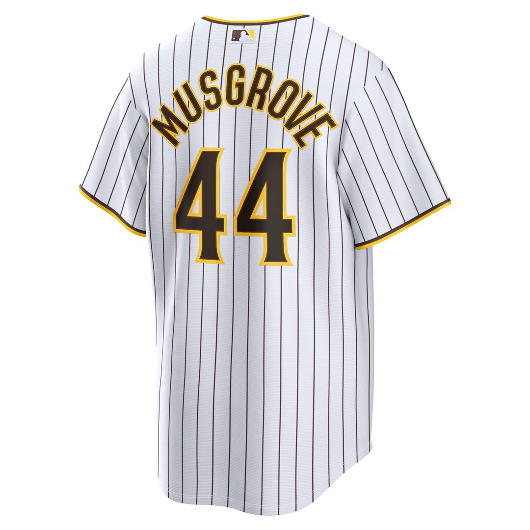 San Diego Padres Joe Musgrove White Home Replica Baseball Jersey | MLB Baseball Jersey