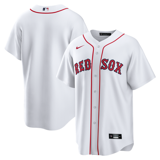 Boston Red Sox White Home Big & Tall Replica Baseball Jersey