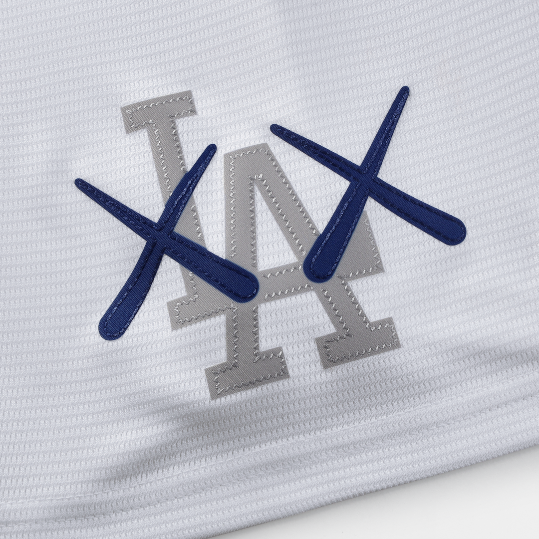 Los Angeles Dodgers x KAWS White Stadium Baseball Jersey | MLB Baseball Jersey