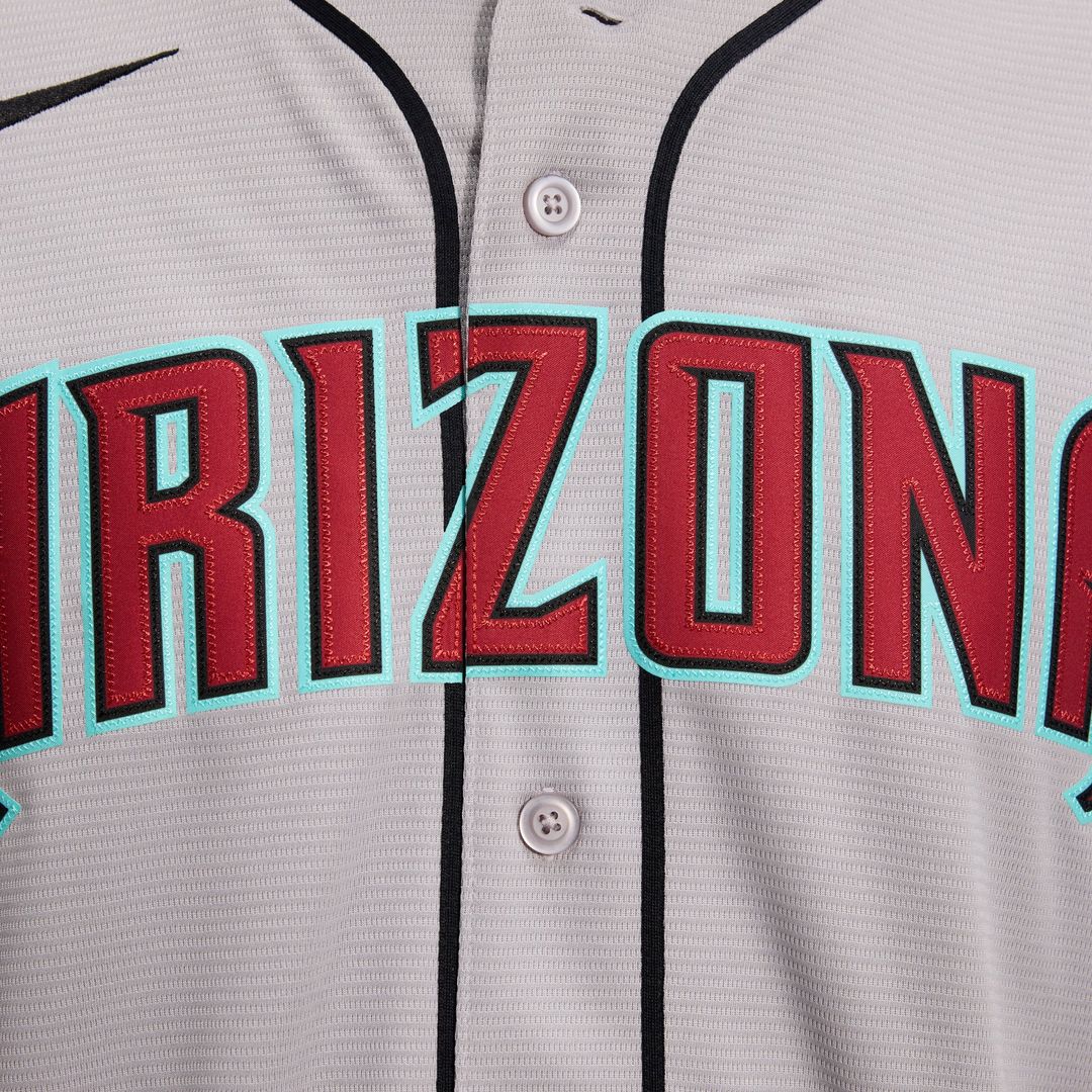 Arizona Diamondbacks Corbin Carroll Gray Road Replica Baseball Jersey | MLB Baseball Jersey