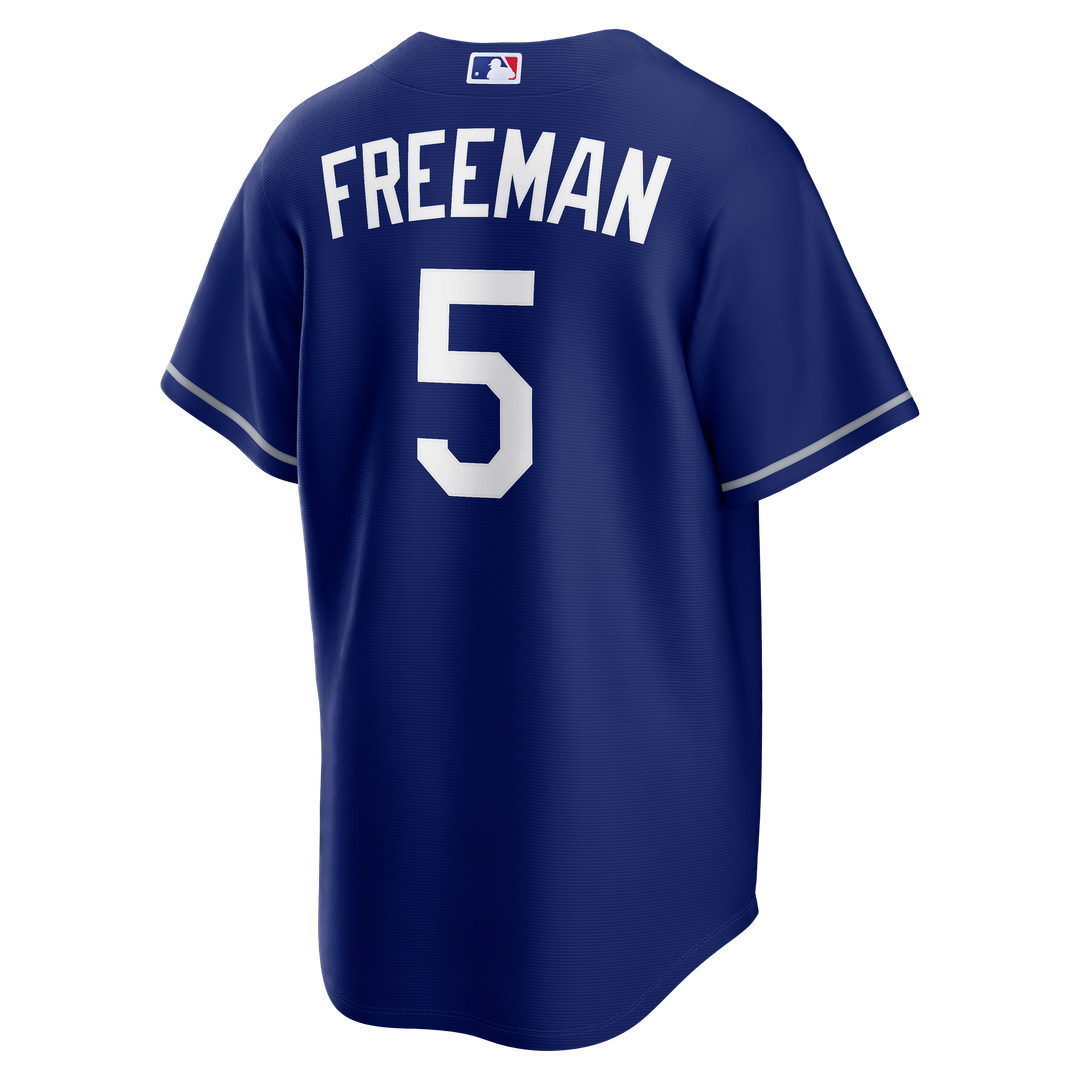 Los Angeles Dodgers Freddie Freeman Royal Alternate Replica Baseball Jersey | MLB Baseball Jersey
