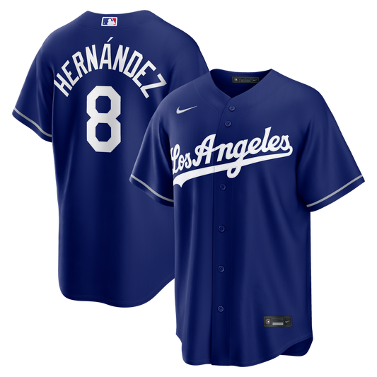 Los Angeles Dodgers Enrique Hernández Royal Alternate Replica Baseball Jersey