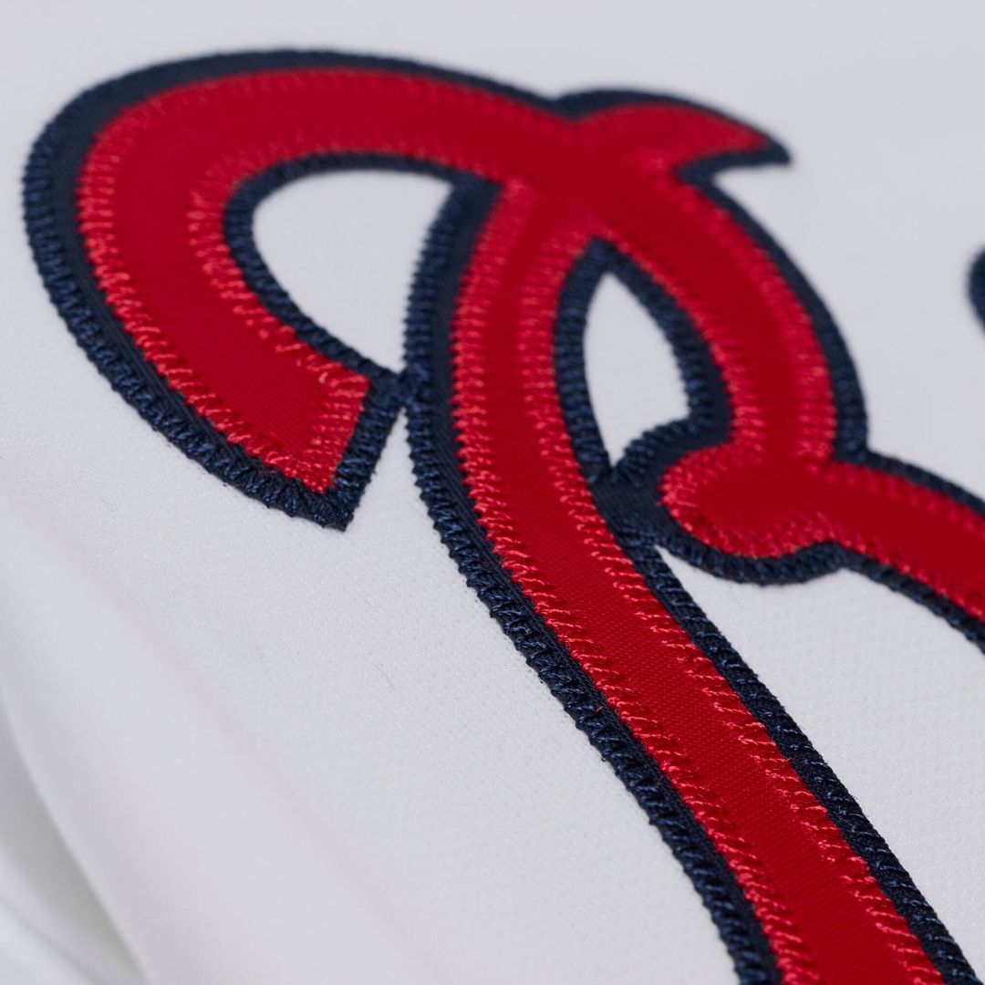 Atlanta Braves Andruw Jones White 2005 Authentic Baseball Jersey | MLB Baseball Jersey