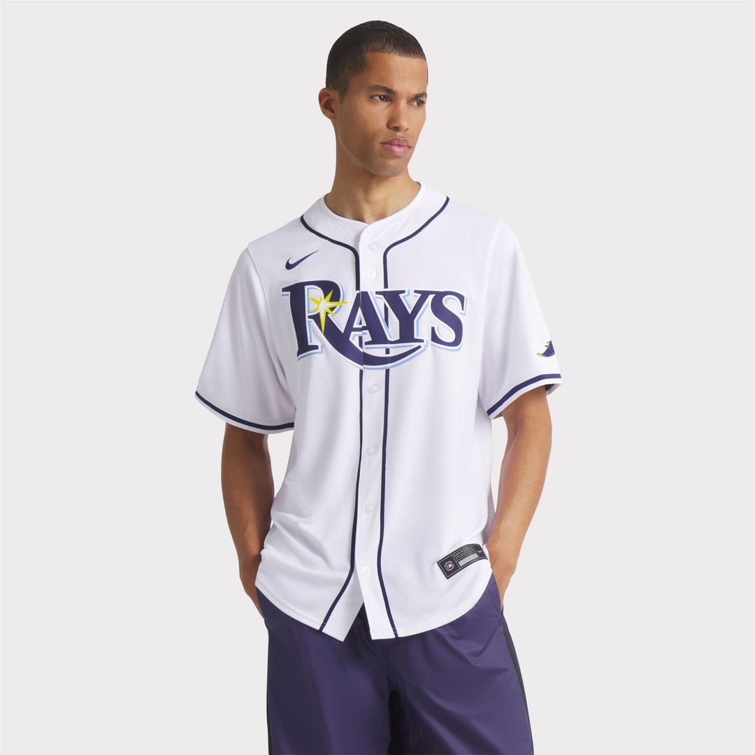 Tampa Bay Rays White Home Limited Baseball Jersey | MLB Baseball Jersey