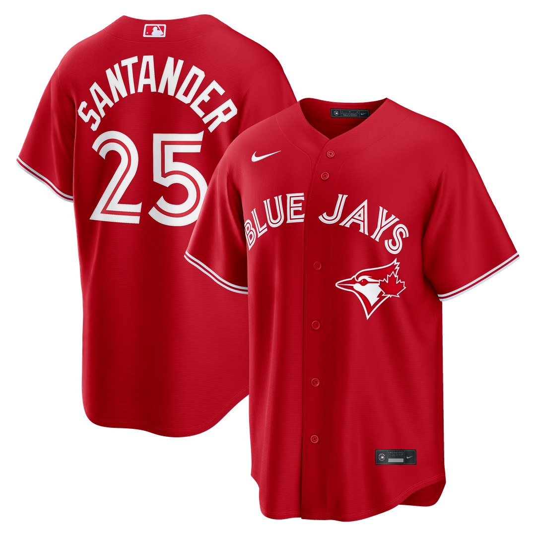 Toronto Blue Jays Anthony Santander Royal Alternate Replica Baseball Jersey | MLB Baseball Jersey