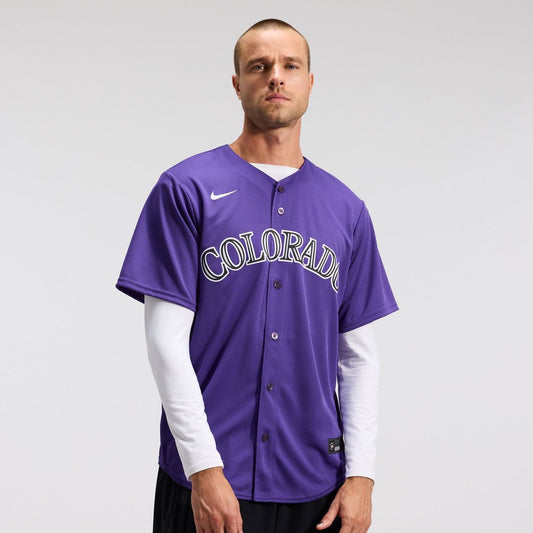 Colorado Rockies Purple Alternate Replica Team Baseball Jersey