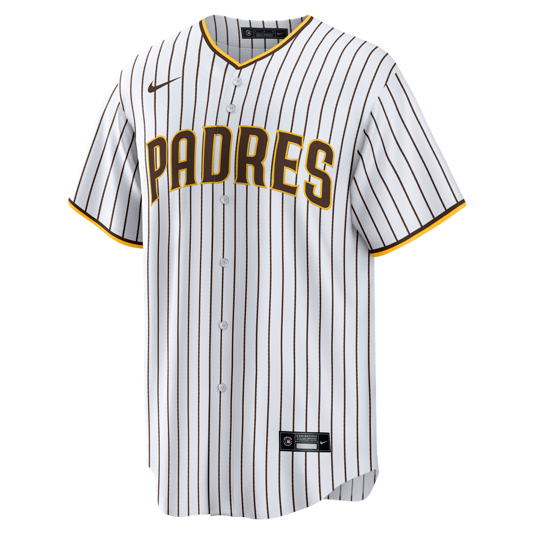 San Diego Padres White Home Big & Tall Replica Baseball Jersey | MLB Baseball Jersey