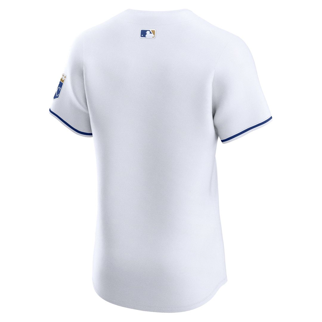 Kansas City Royals White Home Elite Baseball Jersey | MLB Baseball Jersey