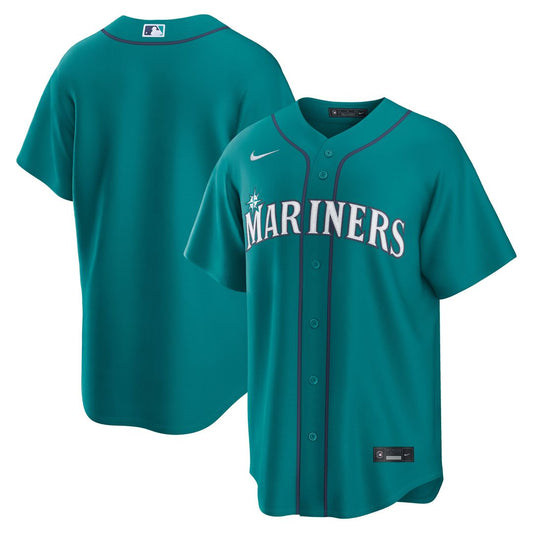 Seattle Mariners Teal Alternate Replica Baseball Jersey