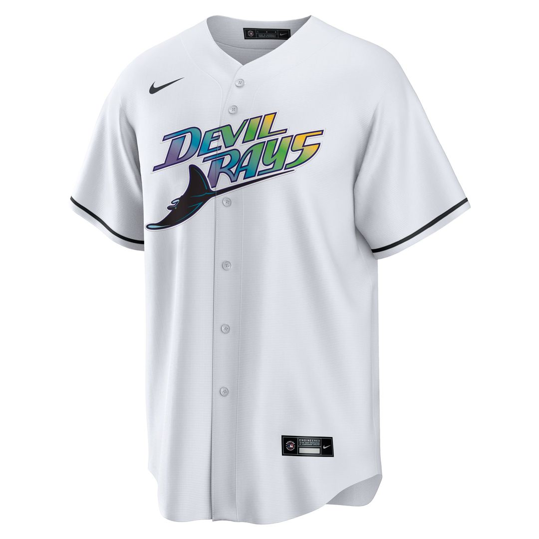 Tampa Bay Rays White Home Replica Team Baseball Jersey | MLB Baseball Jersey