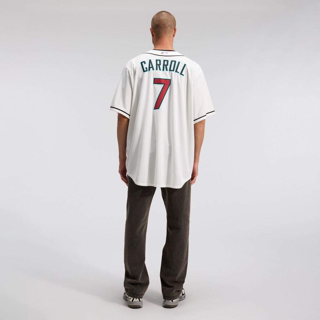 Arizona Diamondbacks Corbin Carroll Cream Home Replica Baseball Jersey | MLB Baseball Jersey