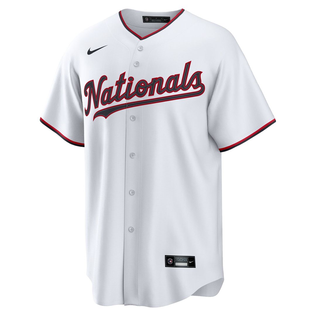 Washington Nationals White Home Replica Baseball Jersey | MLB Baseball Jersey