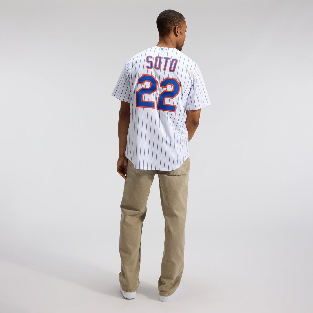 New York Mets White Home Replica Baseball Jersey | MLB Baseball Jersey