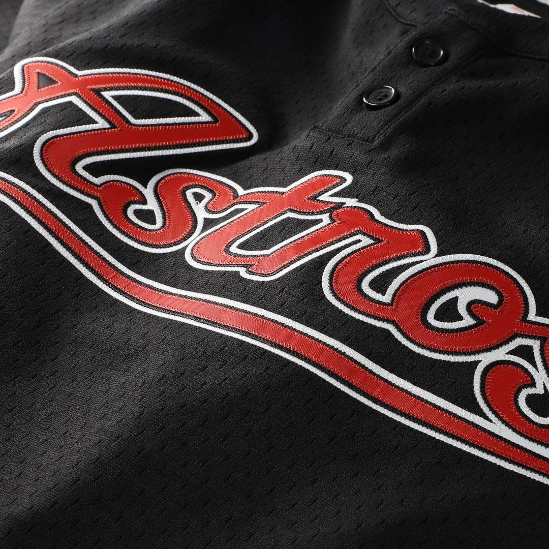 Houston Astros Craig Biggio Black Authentic Batting Practice Baseball Jersey | MLB Baseball Jersey