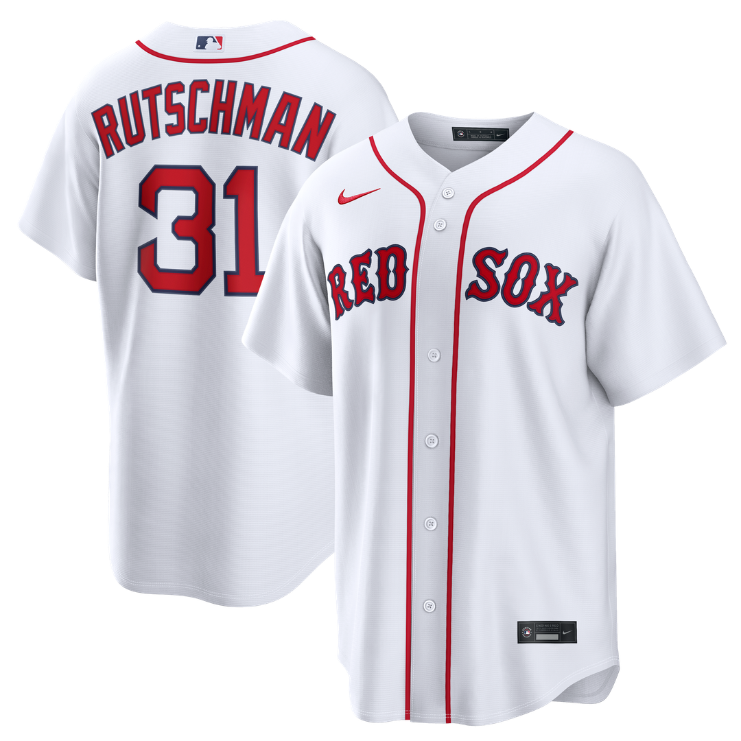 Boston Red Sox Adley Rutschman White Home Replica Baseball Jersey