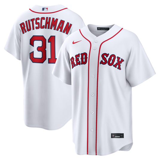 Boston Red Sox Adley Rutschman White Home Replica Baseball Jersey