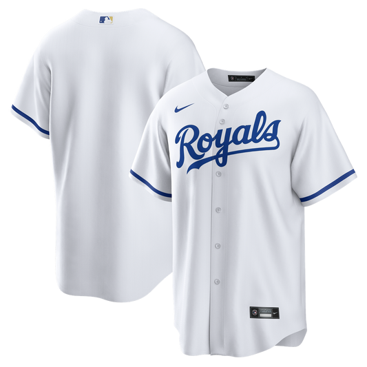 Kansas City Royals White Home Big & Tall Replica Baseball Jersey