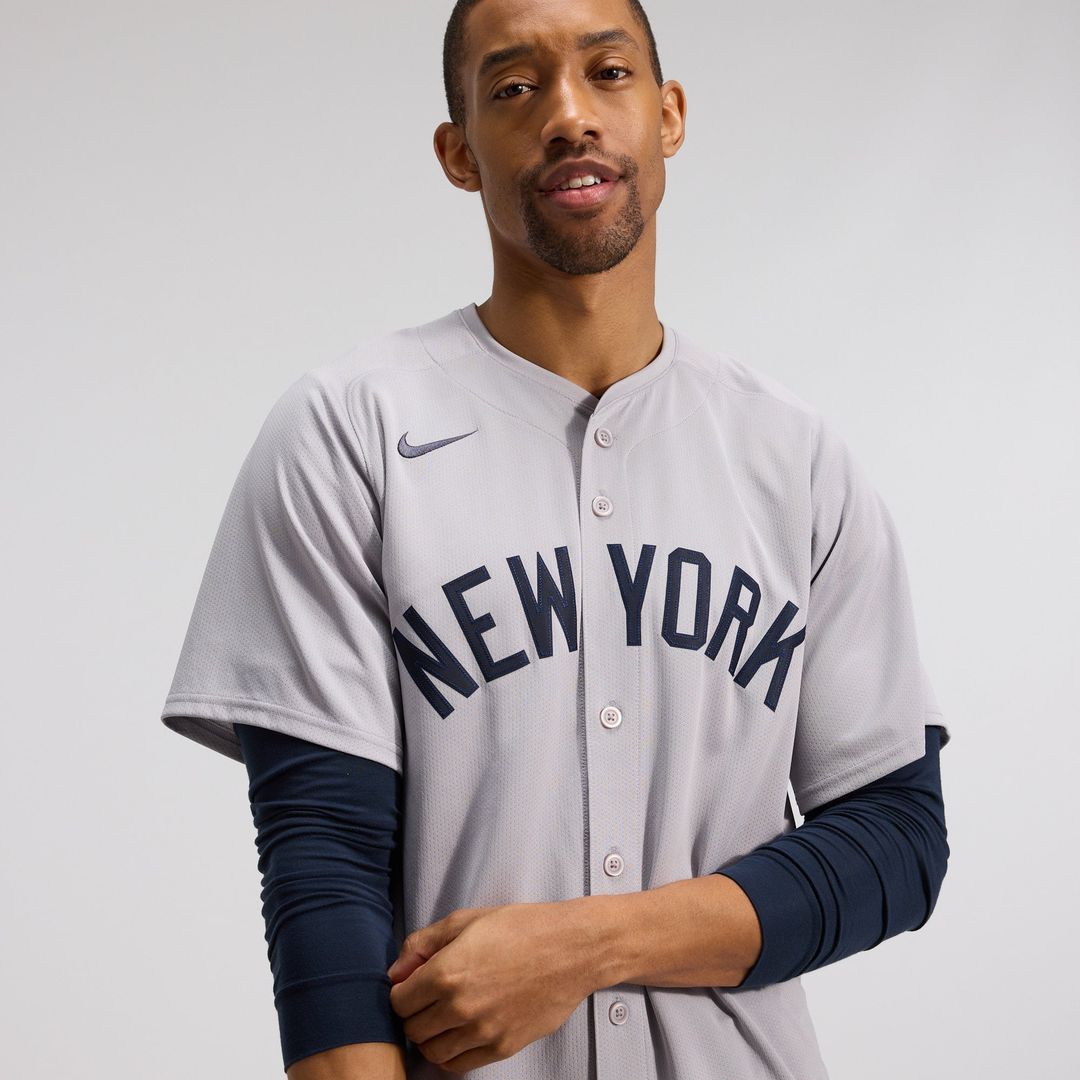 New York Yankees Aaron Judge Gray Road Limited Baseball Jersey | MLB Baseball Jersey