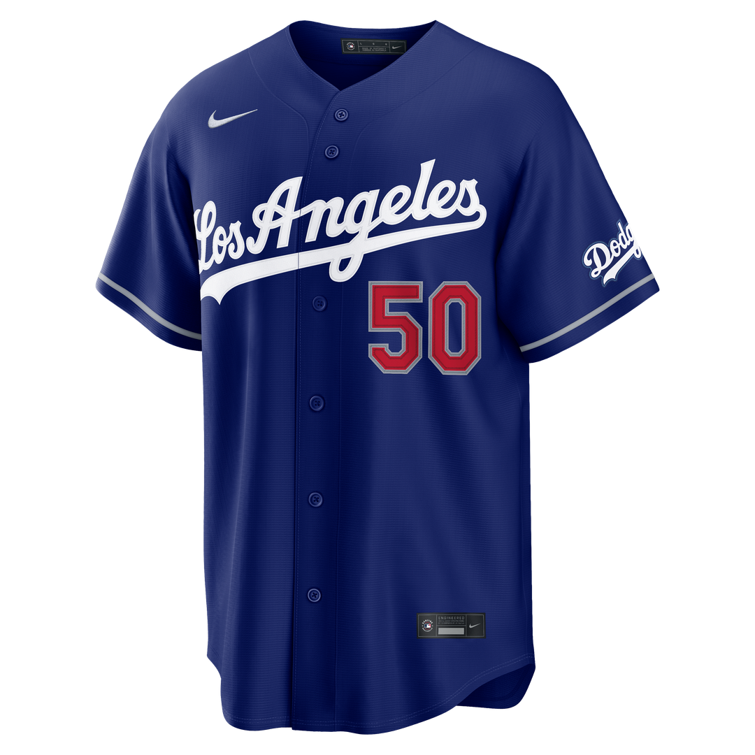 Los Angeles Dodgers Mookie Betts Royal Alternate Stadium Baseball Jersey | MLB Baseball Jersey