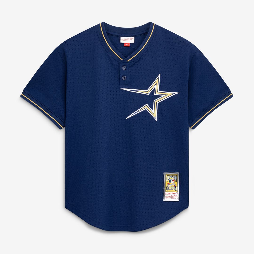 Houston Astros Jeff Bagwell Navy Authentic Batting Practice Baseball Jersey | MLB Baseball Jersey