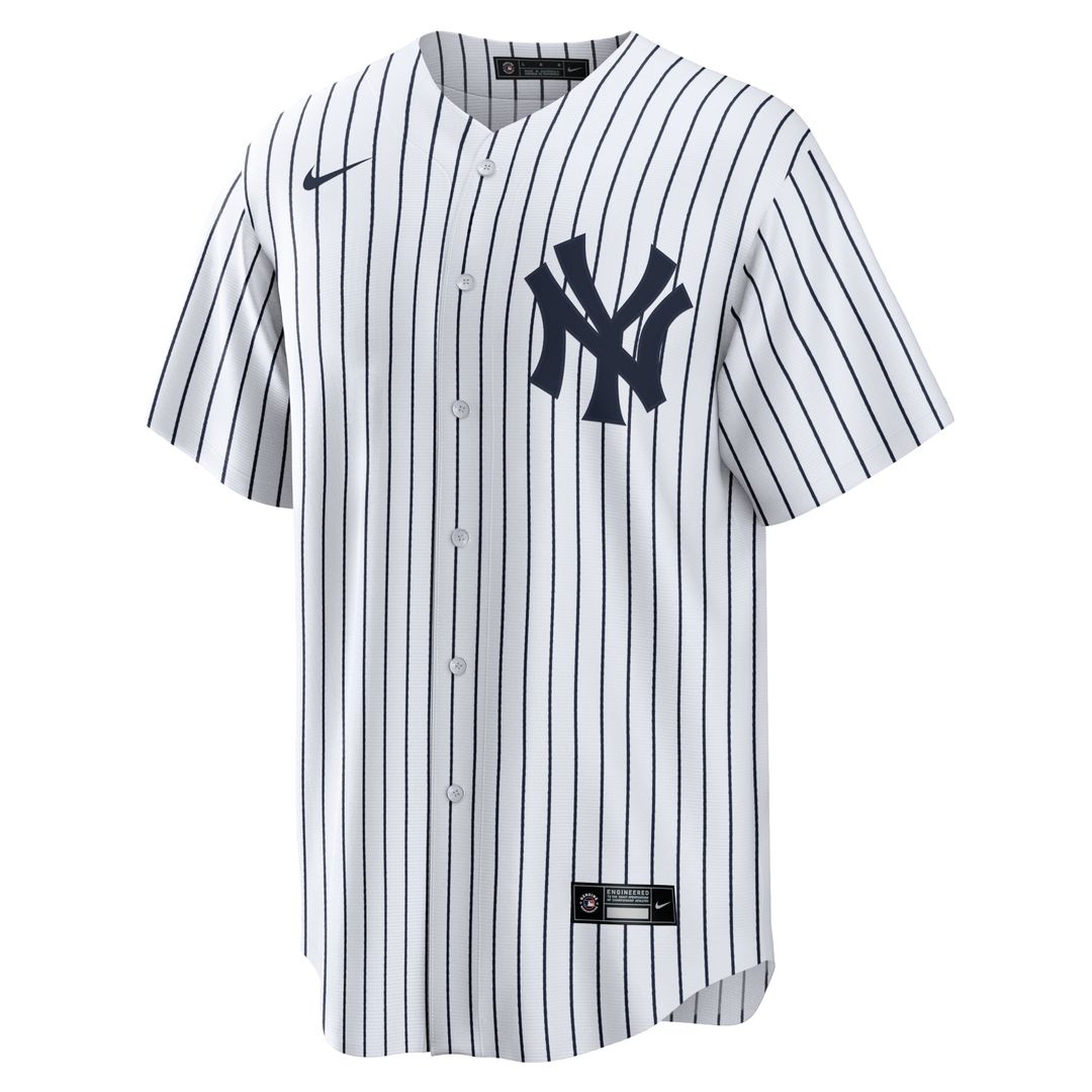 New York Yankees Giancarlo Stanton White Home Replica Player Name Baseball Jersey | MLB Baseball Jersey