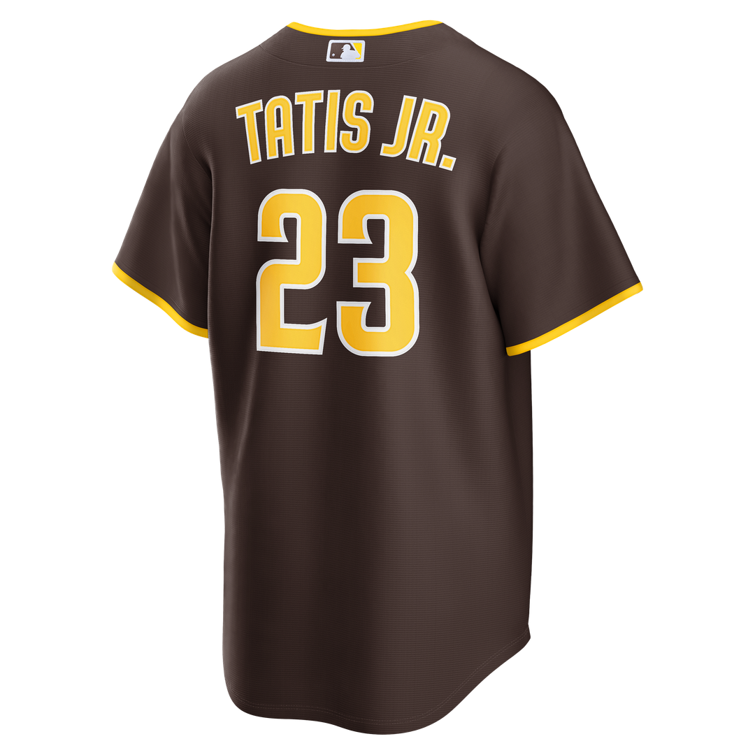 San Diego Padres Fernando Tatis Jr. Brown Road Replica Baseball Jersey | MLB Baseball Jersey