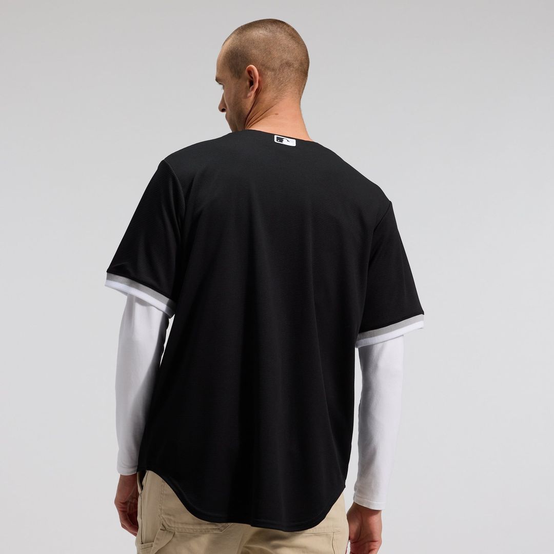 Chicago White Sox Black Alternate Replica Team Baseball Jersey | MLB Baseball Jersey
