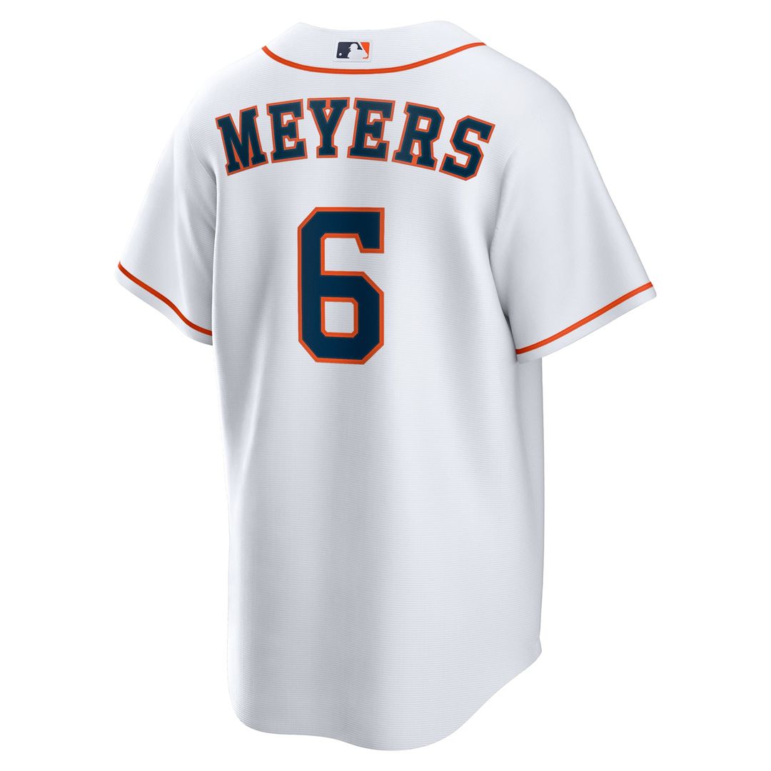 Houston Astros Jake Meyers White Home Replica Baseball Jersey | MLB Baseball Jersey