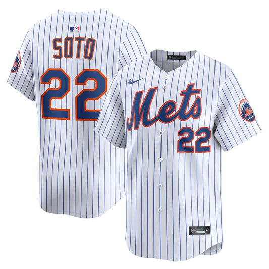New York Mets White Home Limited Baseball Jersey