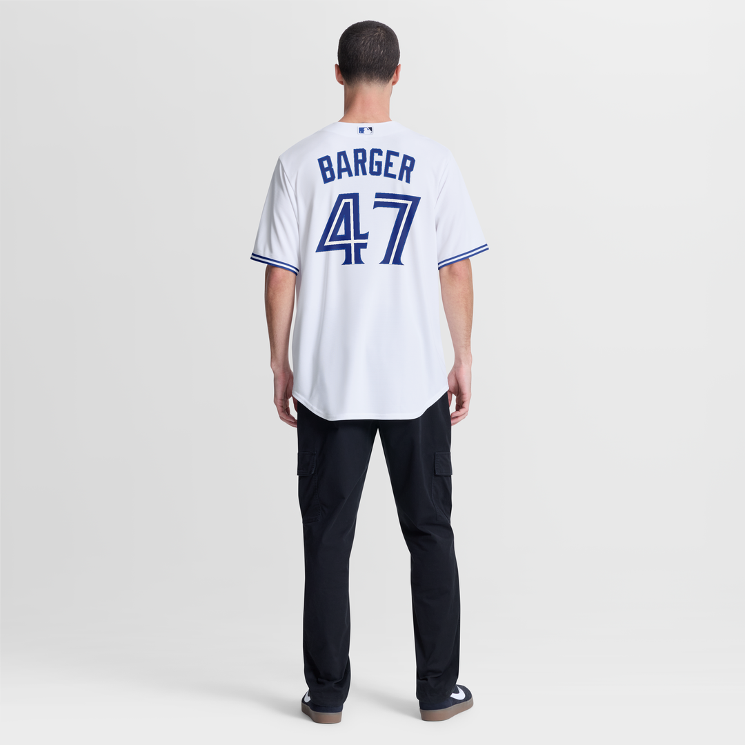Toronto Blue Jays Addison Barger White Home Replica Baseball Jersey | MLB Baseball Jersey