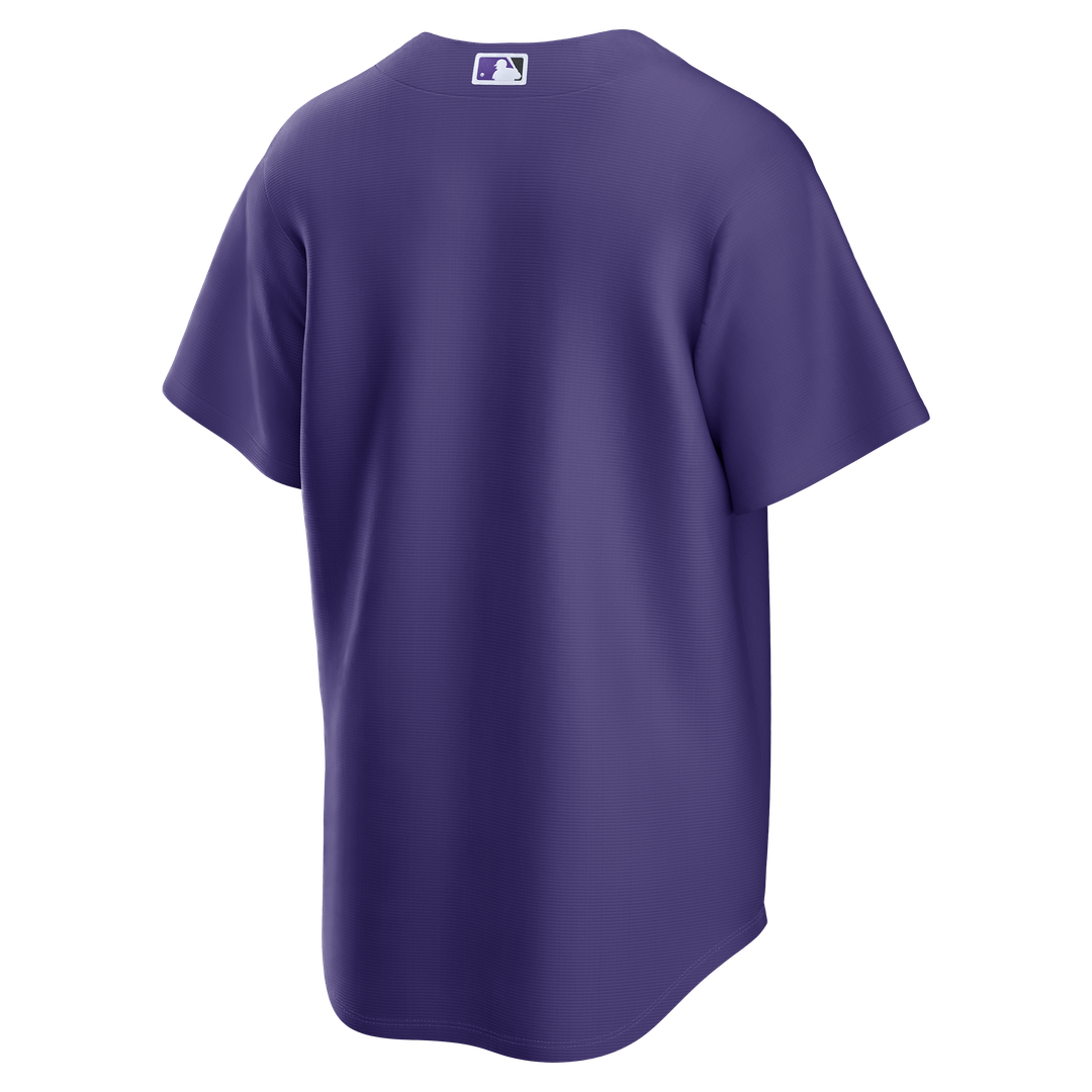 Colorado Rockies Purple Alternate Replica Baseball Jersey | MLB Baseball Jersey