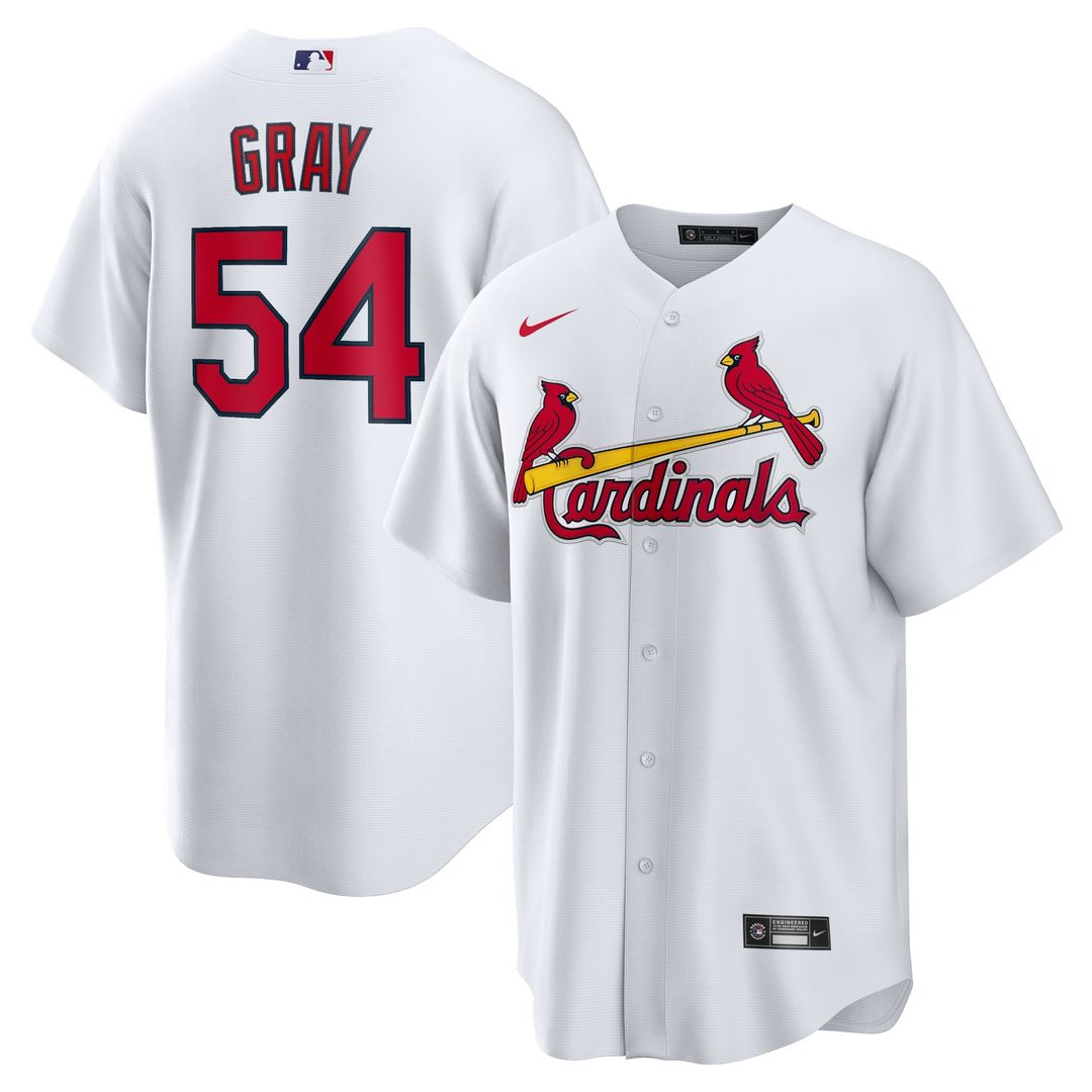 St. Louis Cardinals Sonny Gray White Home Replica Baseball Jersey