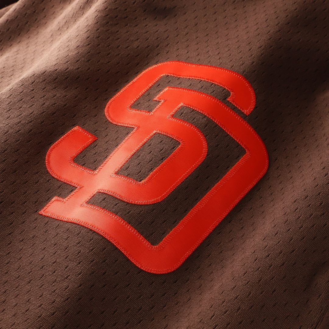 San Diego Padres Tony Gwynn Brown Authentic Batting Practice Baseball Jersey | MLB Baseball Jersey