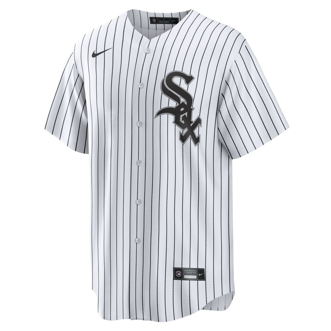 Chicago White Sox White Home Blank Replica Baseball Jersey | MLB Baseball Jersey