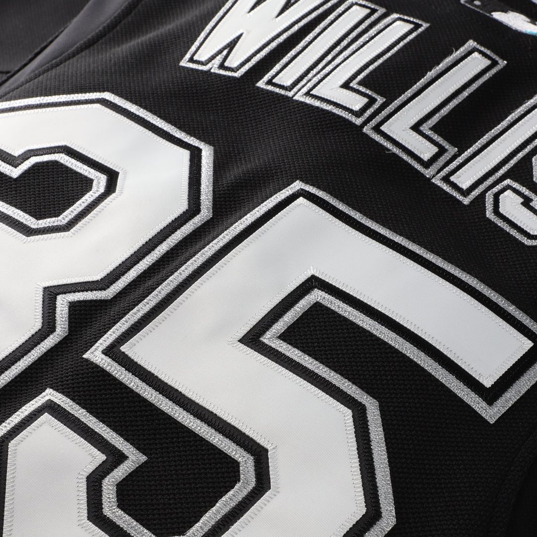 Florida Marlins Dontrelle Willis Black Cooperstown Collection Mesh Batting Practice Button-Up Baseball Jersey | MLB Baseball Jersey