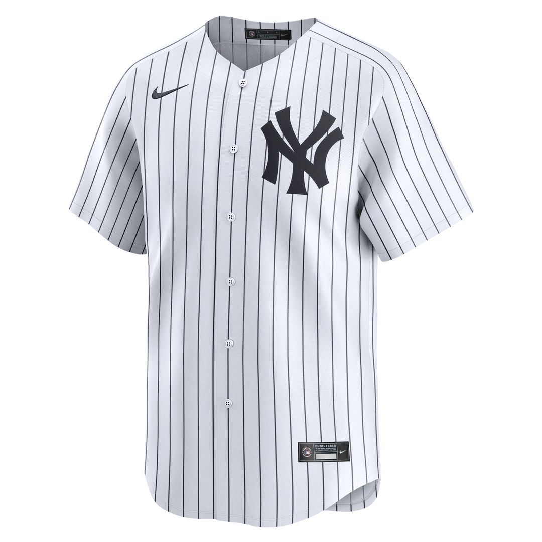 New York Yankees Clarke Schmidt White Home Limited Baseball Jersey | MLB Baseball Jersey