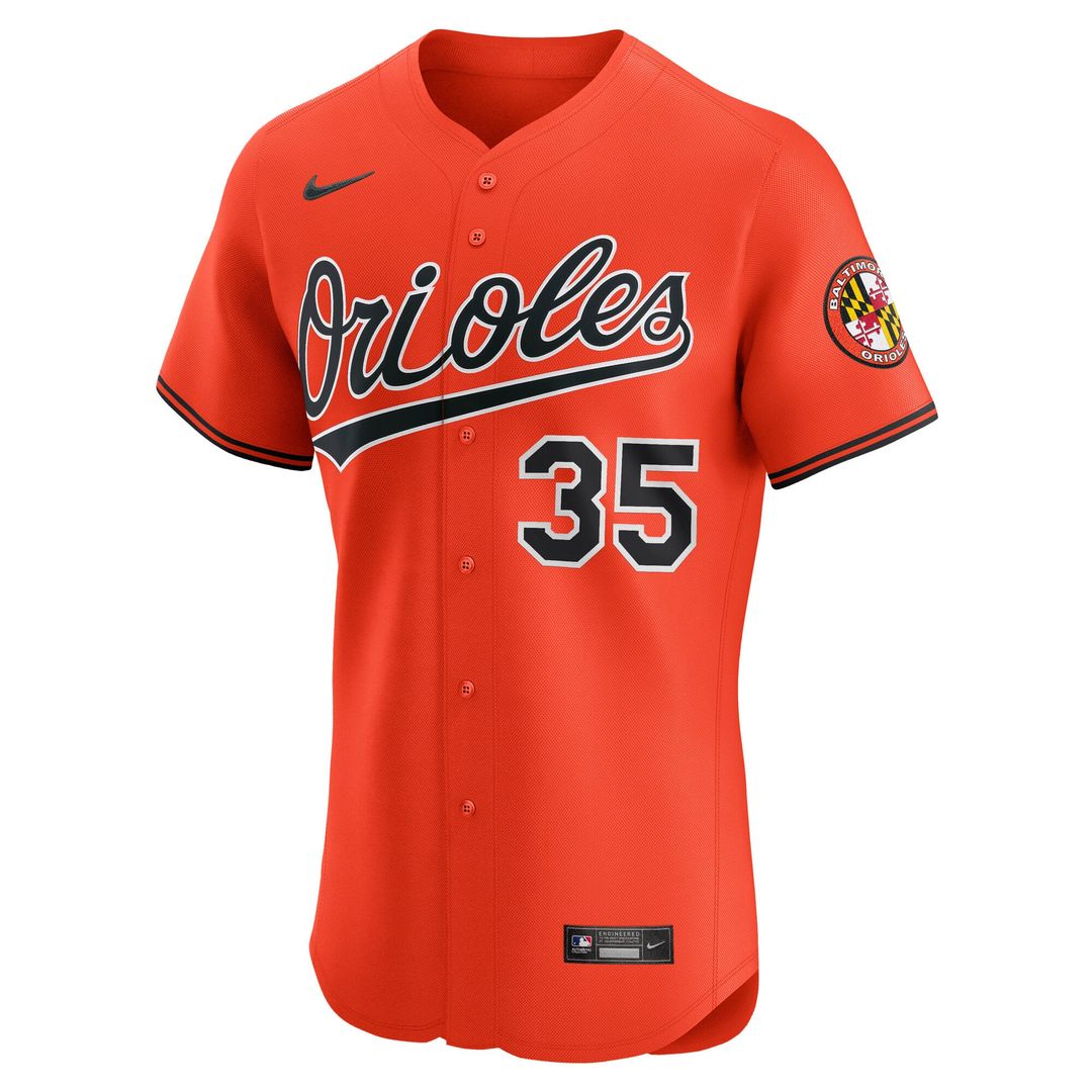 Baltimore Orioles Adley Rutschman White Home Elite Baseball Jersey | MLB Baseball Jersey