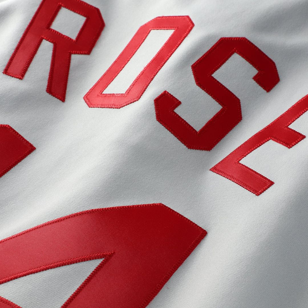 Cincinnati Reds Pete Rose Gray 1976 Authentic Baseball Jersey | MLB Baseball Jersey