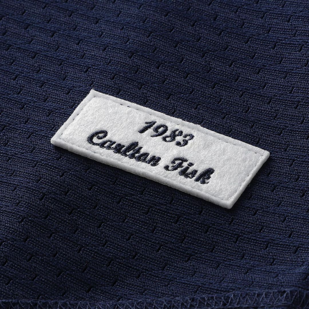 Chicago White Sox Carlton Fisk Navy Authentic Batting Practice Baseball Jersey | MLB Baseball Jersey
