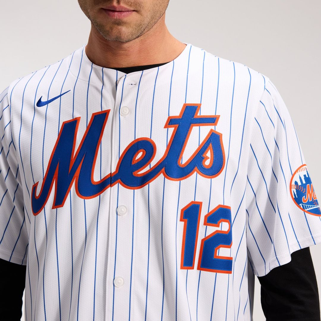 New York Mets Francisco Lindor Gray Road Limited Baseball Jersey | MLB Baseball Jersey