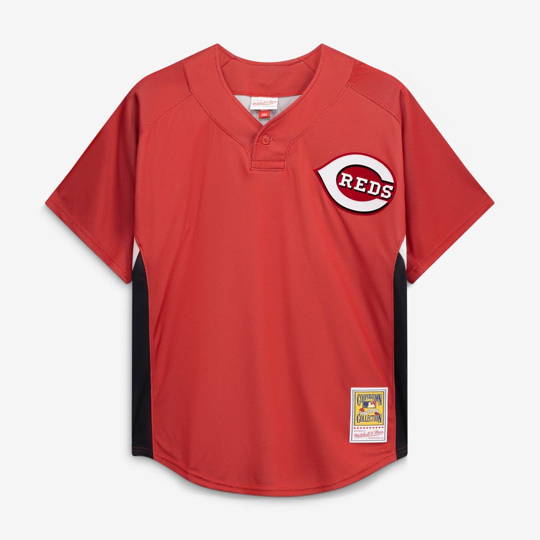 Cincinnati Reds Ken Griffey Jr. Red Authentic Batting Practice Baseball Jersey | MLB Baseball Jersey