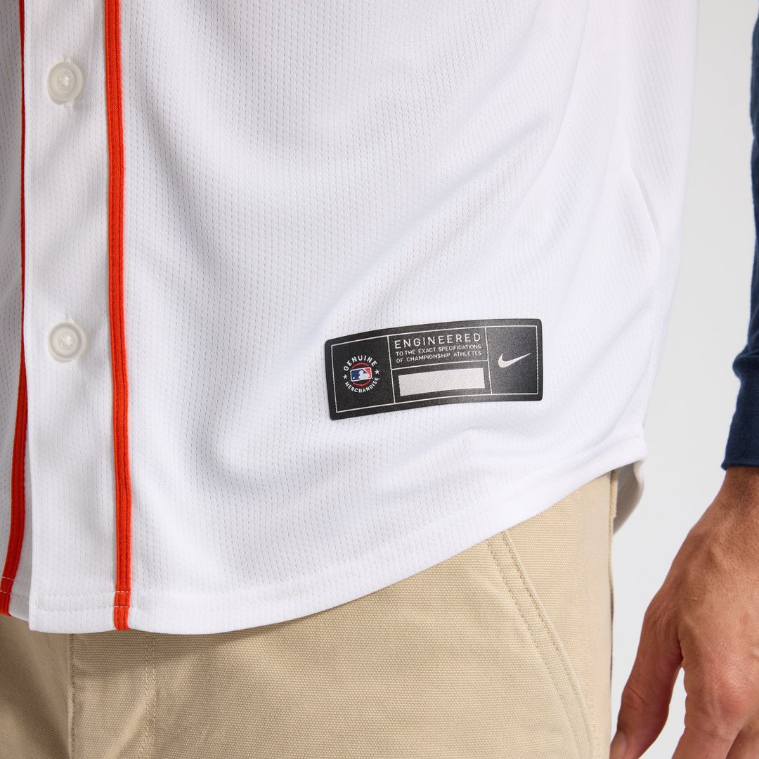 Houston Astros White Home Limited Baseball Jersey | MLB Baseball Jersey
