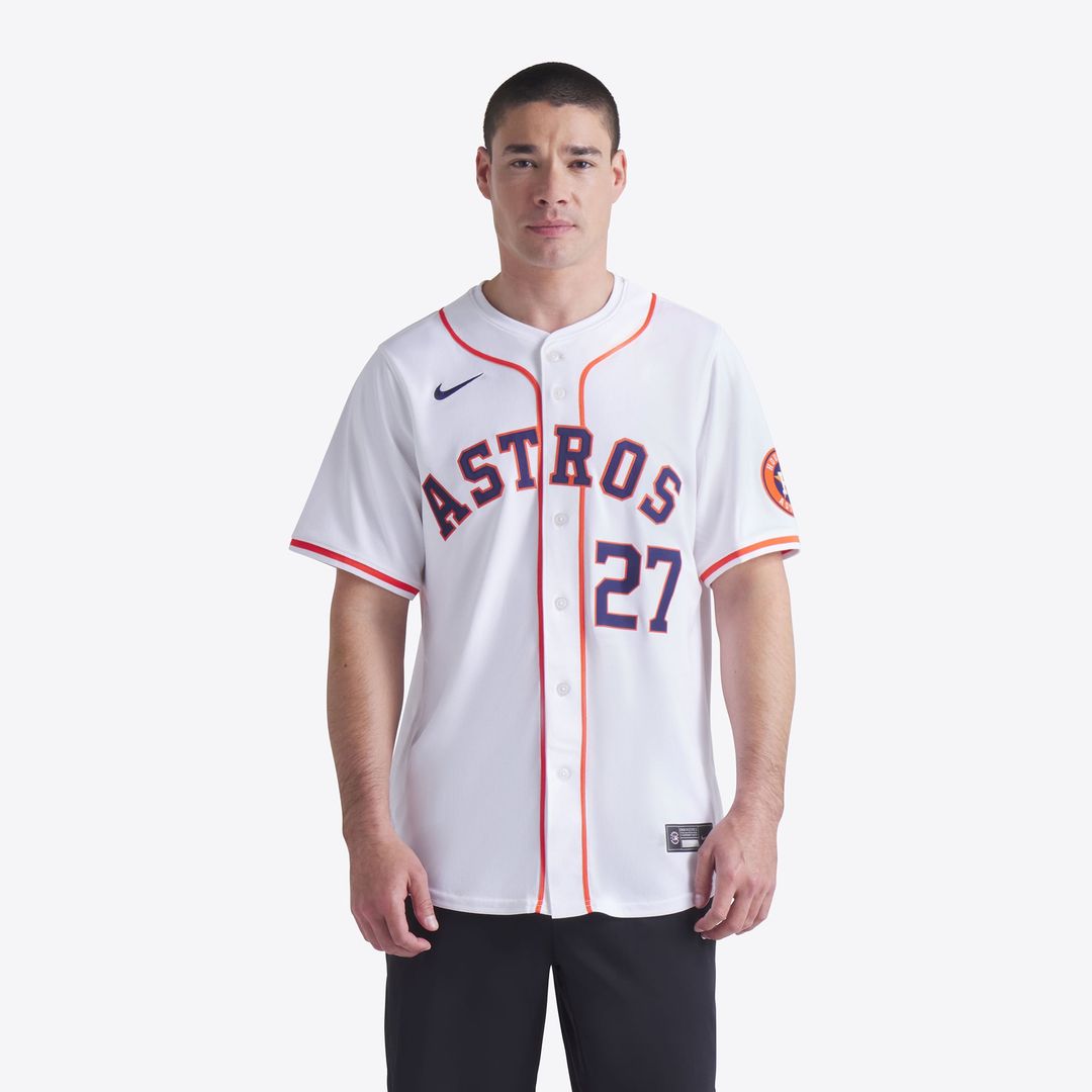 Houston Astros Jose Altuve White Home Limited Baseball Jersey | MLB Baseball Jersey