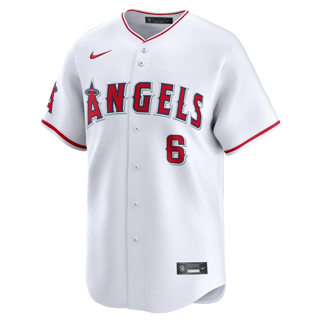 Los Angeles Angels Anthony Rendon White Home Limited Baseball Jersey | MLB Baseball Jersey