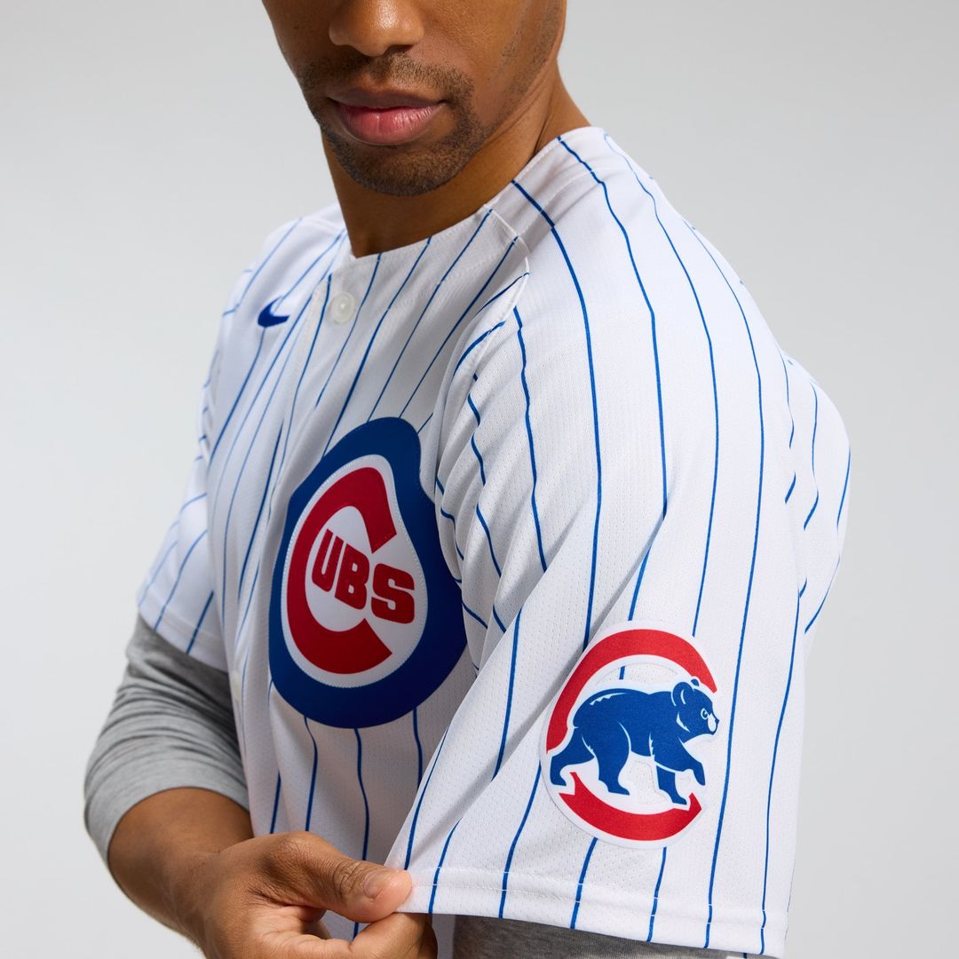 Chicago Cubs Dansby Swanson White Home Limited Baseball Jersey | MLB Baseball Jersey