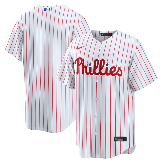 Philadelphia Phillies White Home Replica Baseball Jersey