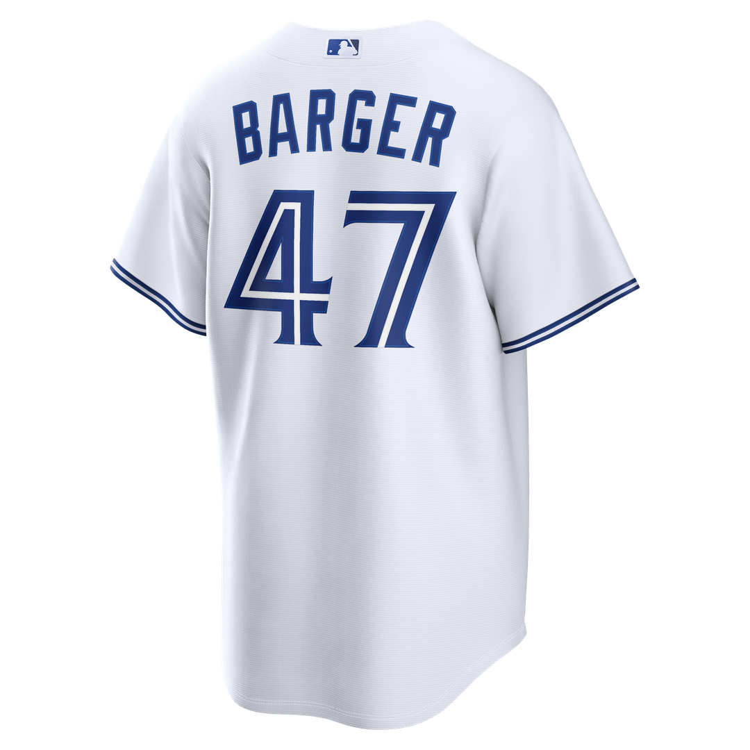 Toronto Blue Jays Addison Barger White Home Replica Baseball Jersey | MLB Baseball Jersey