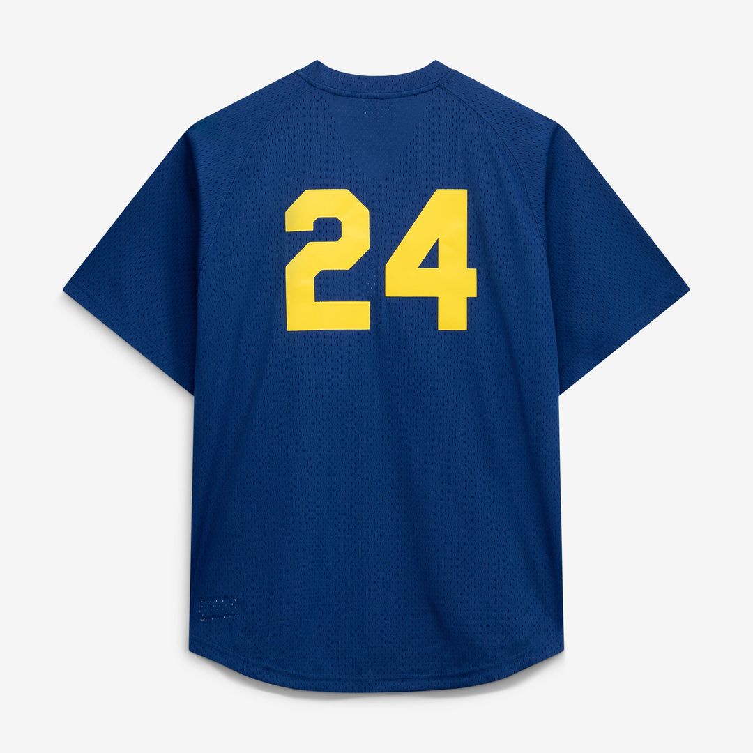 Seattle Mariners Ken Griffey Jr. Royal Big & Tall Cooperstown Collection Mesh Batting Practice Baseball Jersey | MLB Baseball Jersey